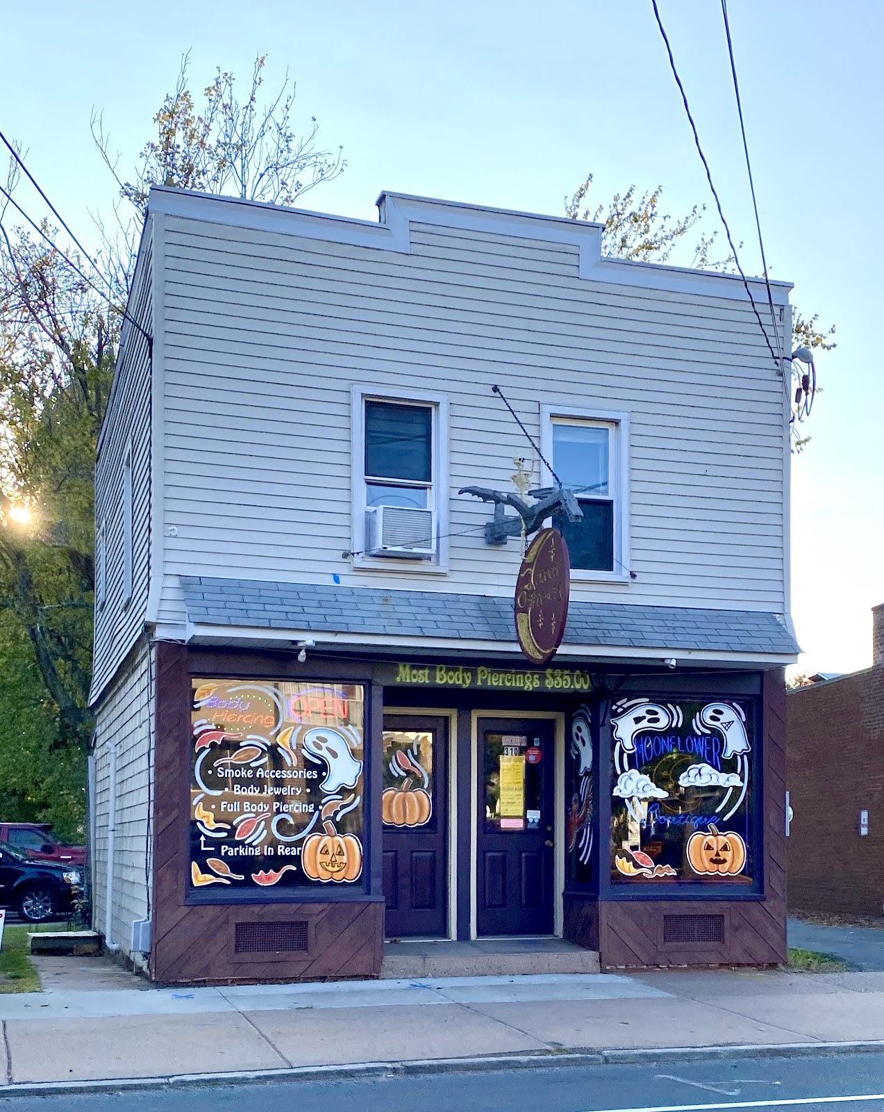 MoonFlower Boutique LLC, piercing studio in Manchester, CT