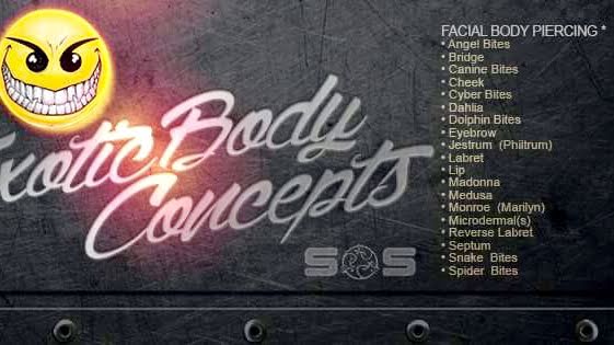 Exotic Body Concepts LLC, piercing studio in Wildwood, NJ