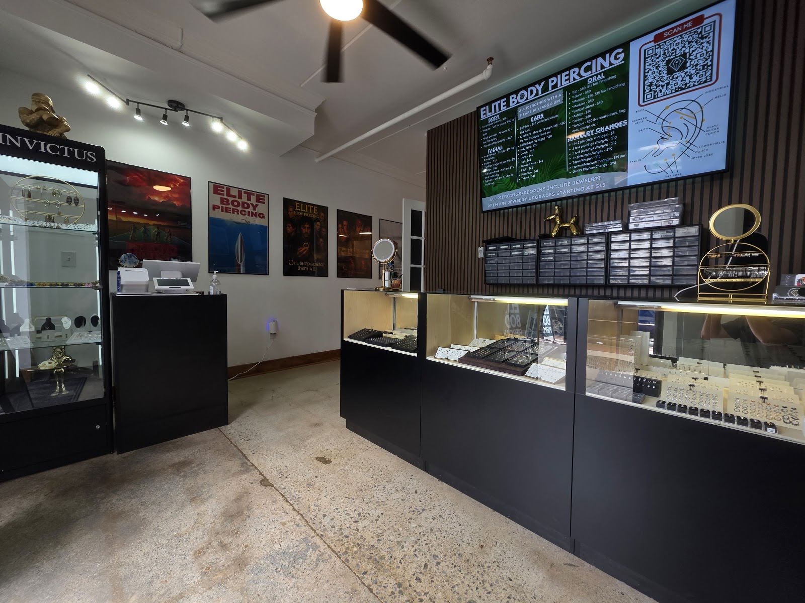 Elite Body Piercing, piercing studio in Wilmington, NC