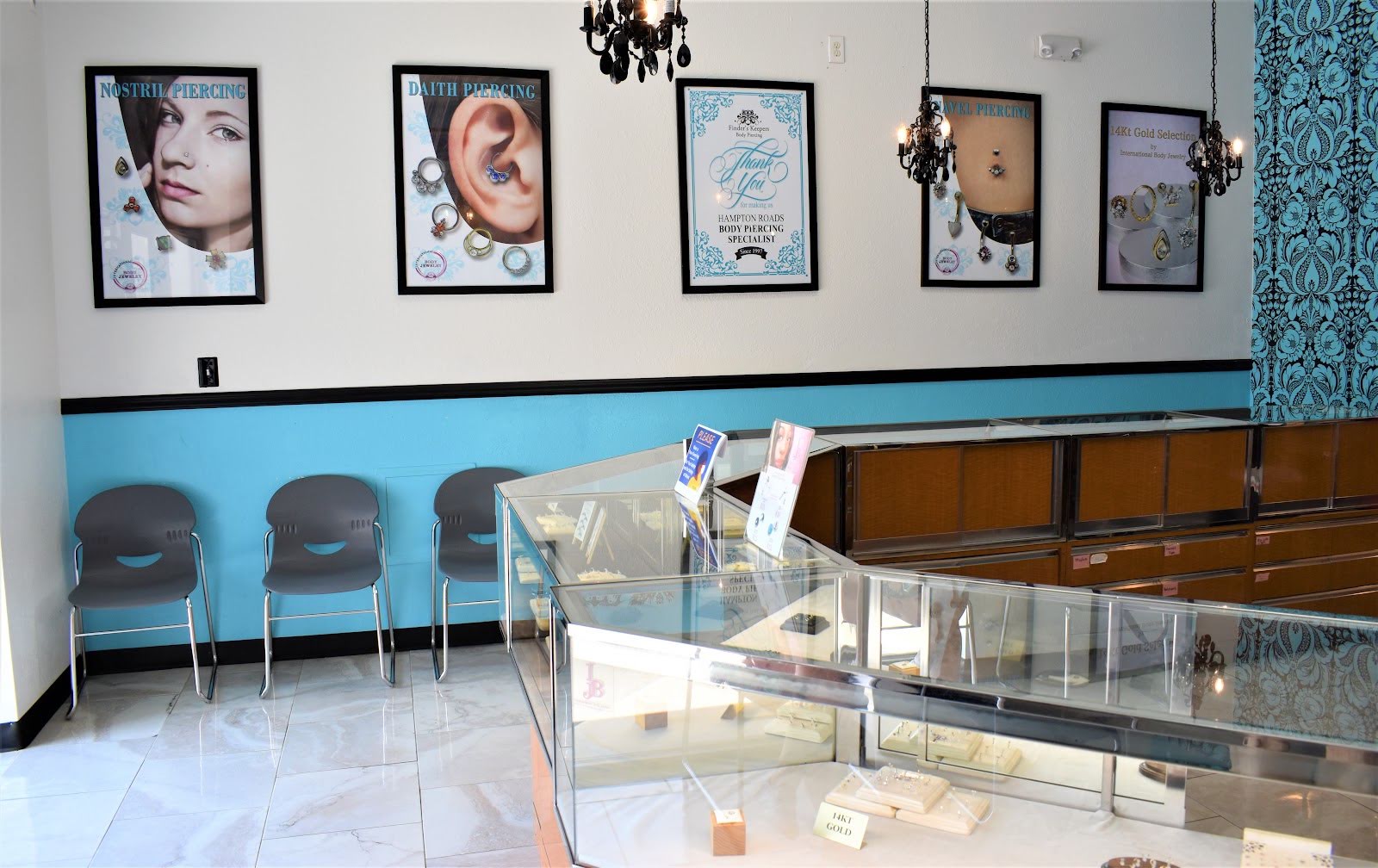 Finders Keepers Body Piercing, piercing studio in Chesapeake, VA