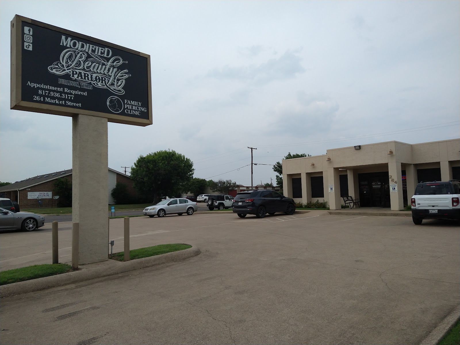 Modified Beauty Parlor, piercing studio in Burleson, TX