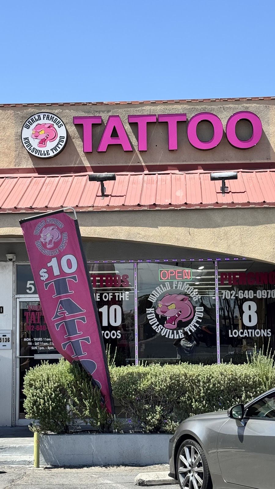 Koolsville Tattoo, tattoo shop in Las Vegas, NV