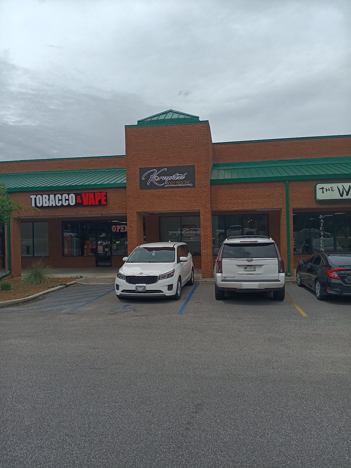 Korupted Body Piercing, piercing studio in Sumter, SC