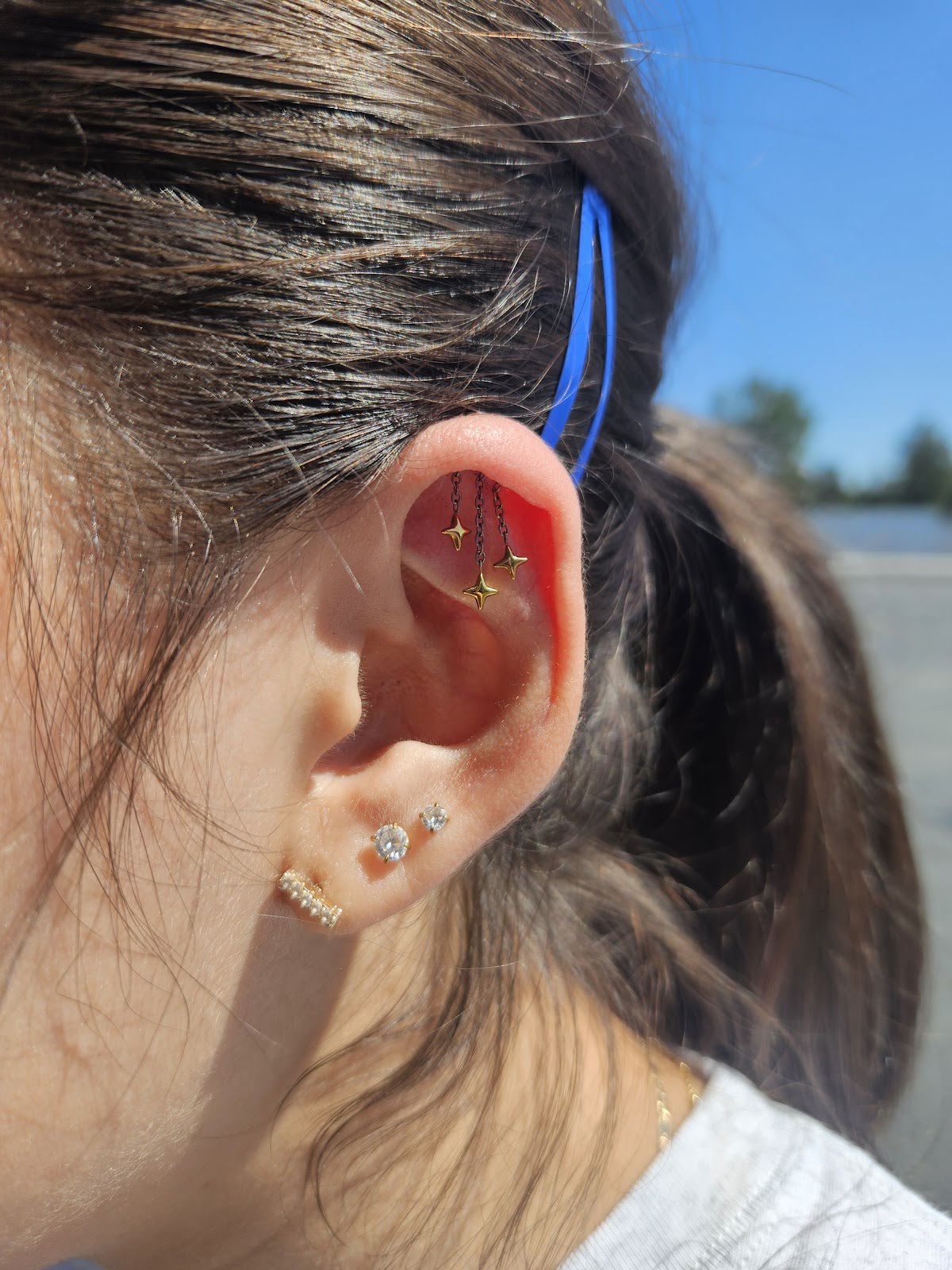 Celestial Piercing- Inside of Sagrado Salon, piercing studio in Richland, WA