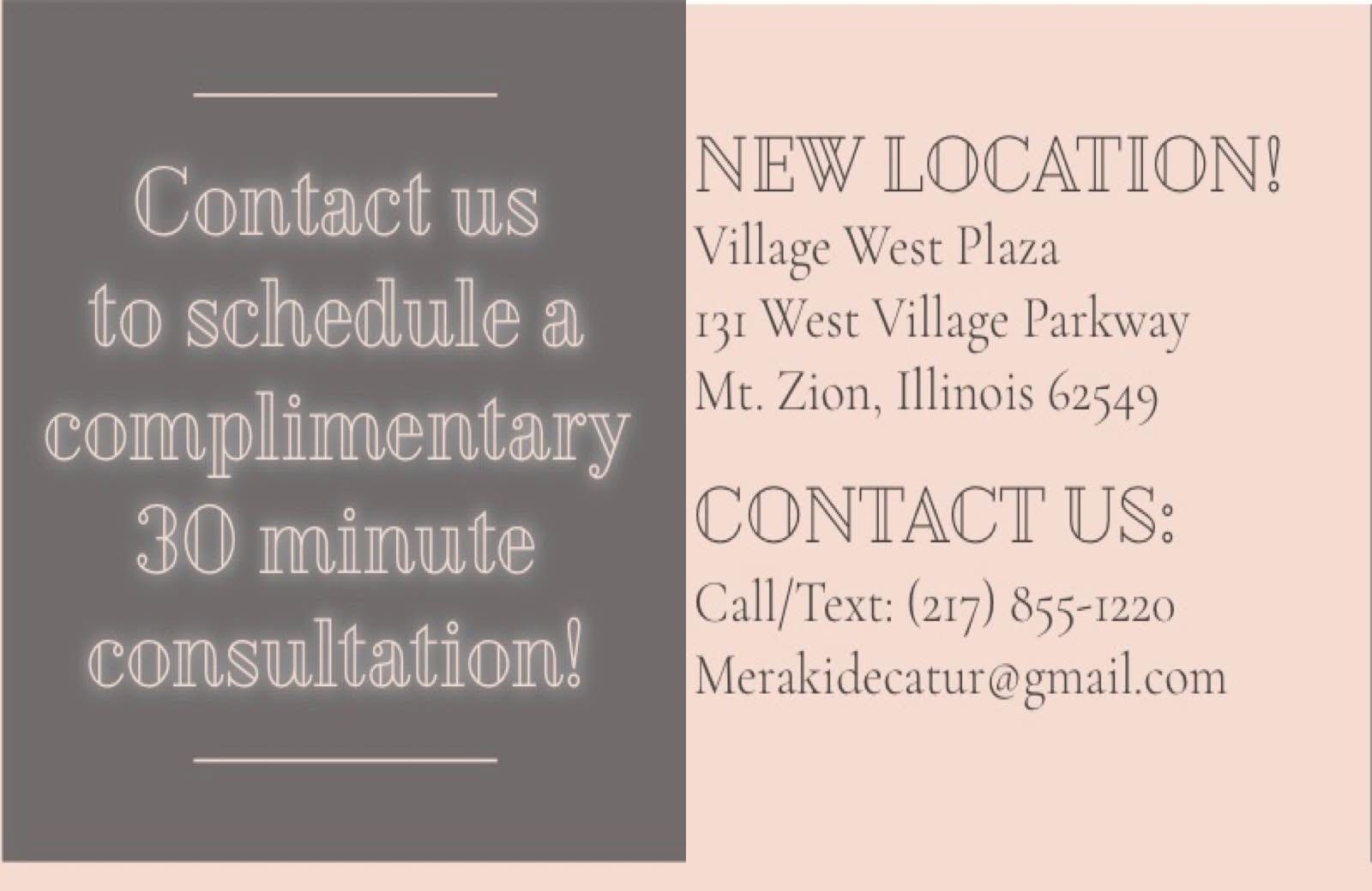 Meraki Spa, piercing studio in Mt Zion, IL