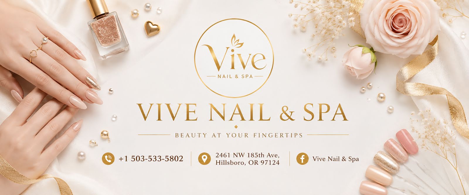 Vive Nails Salon Hillsboro Oregon, piercing studio in Hillsboro, OR