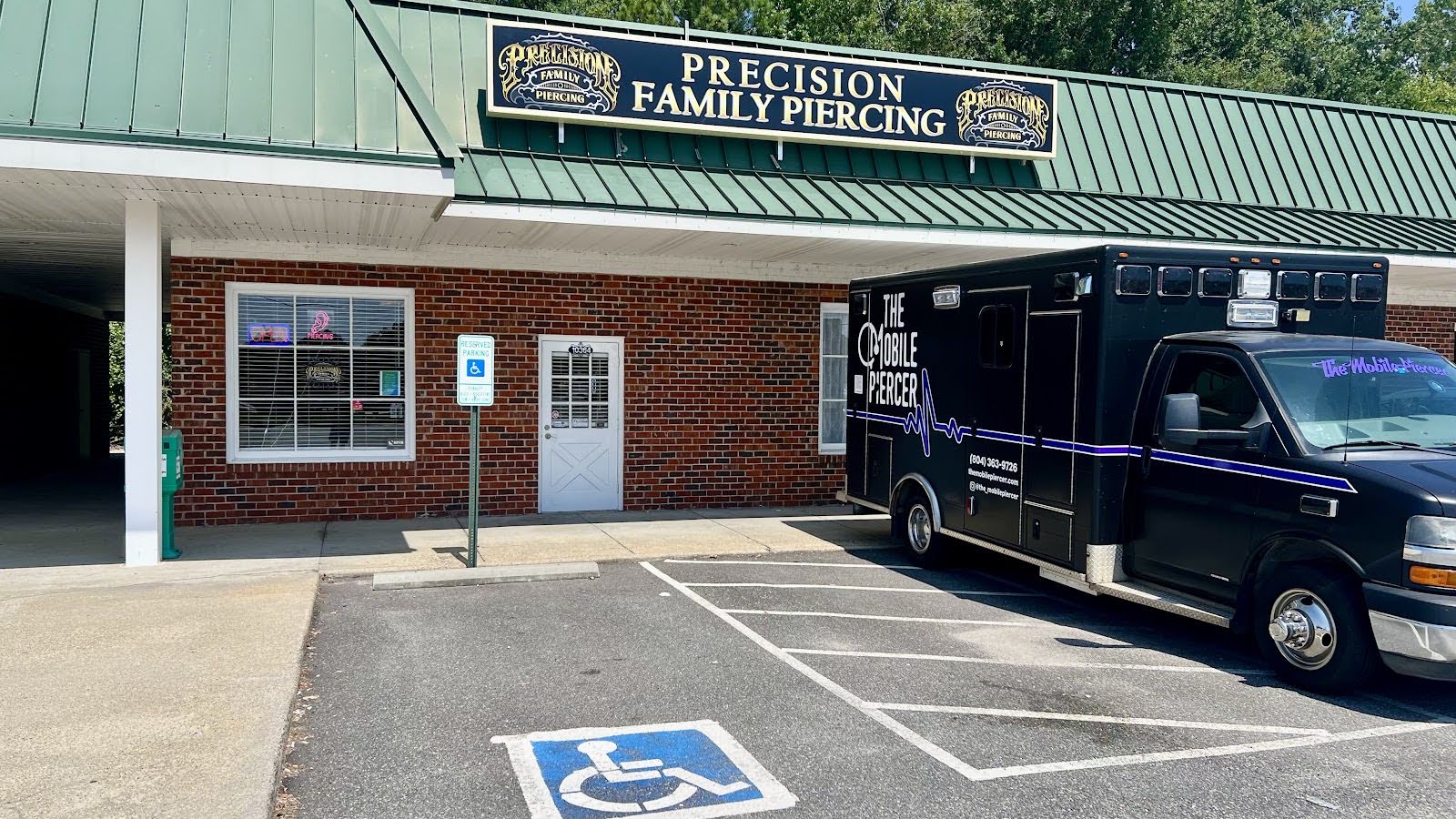 Precision Family Piercing, piercing studio in Ashland, VA