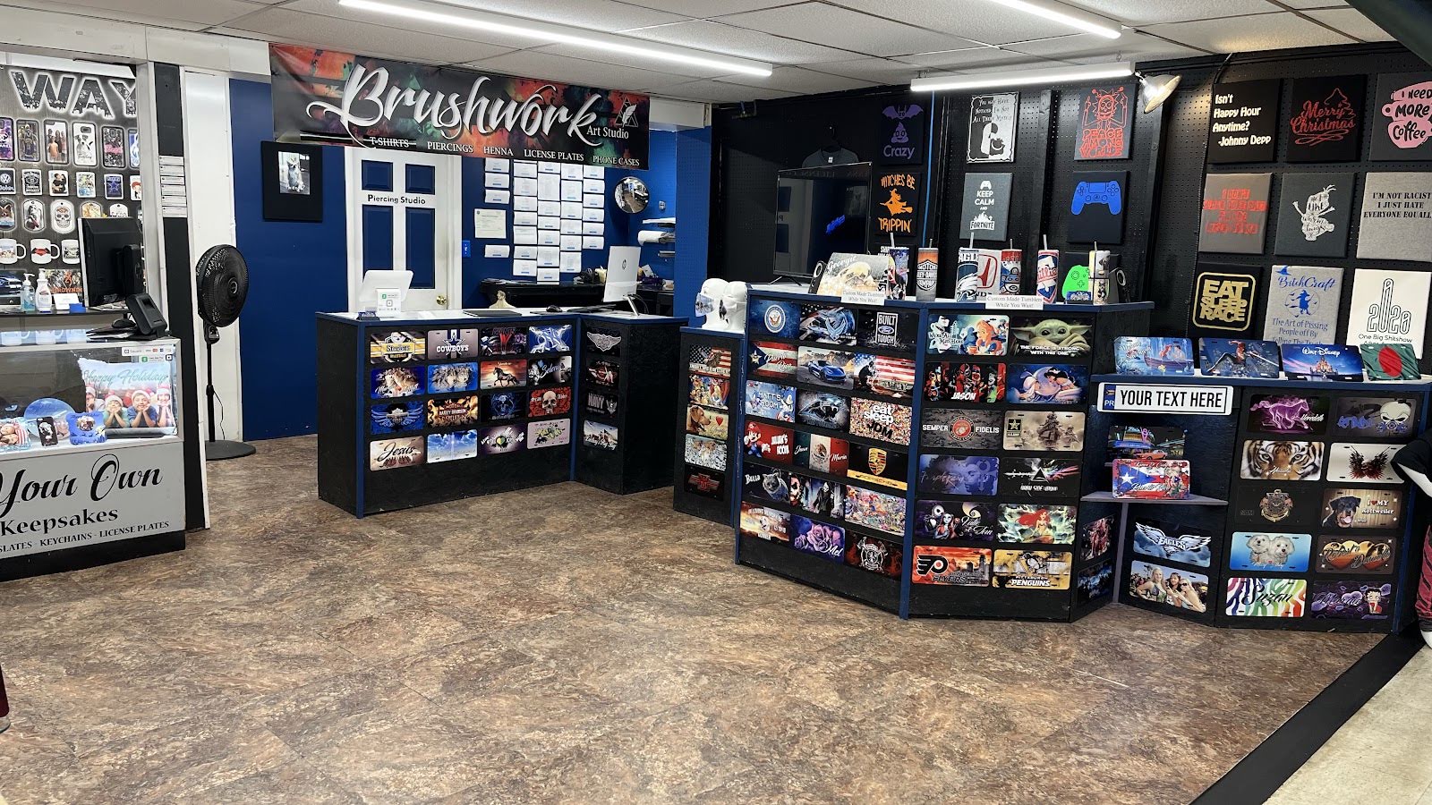 Brushwork Art Studio, tattoo shop in Quakertown, PA