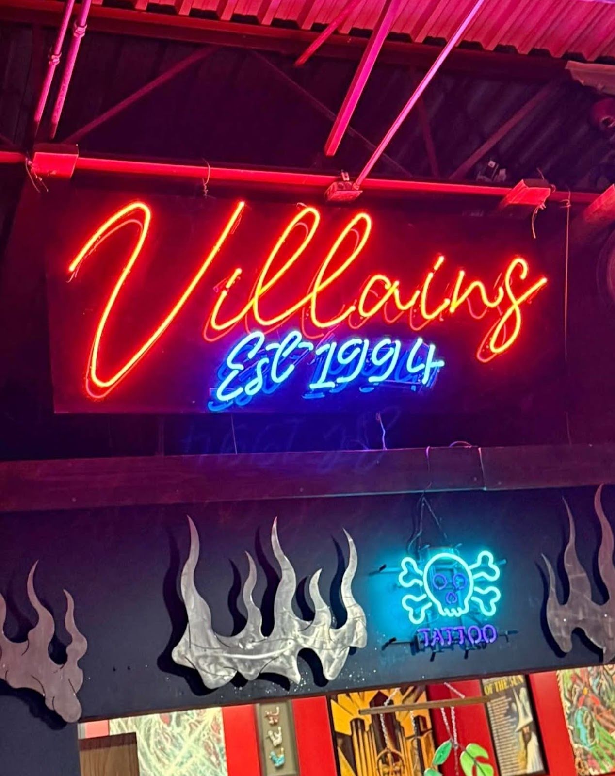 Villains Tattoo & Piercing, tattoo shop in Omaha, NE
