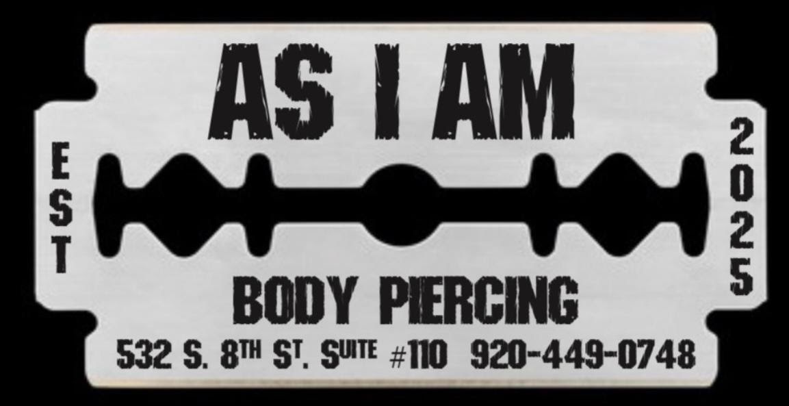 AS I AM Body Piercing, piercing studio in Sheboygan, WI