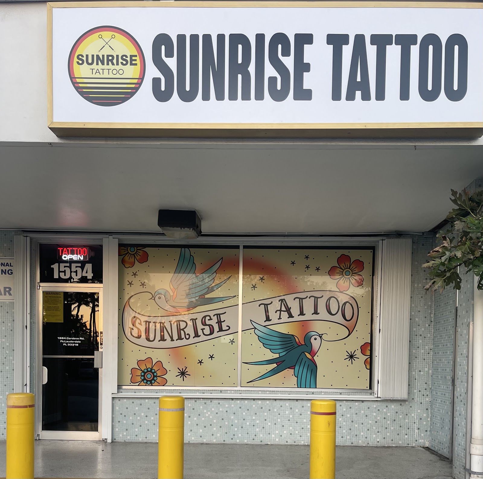 Sunrise Tattoo Studio, tattoo shop in Fort Lauderdale, FL