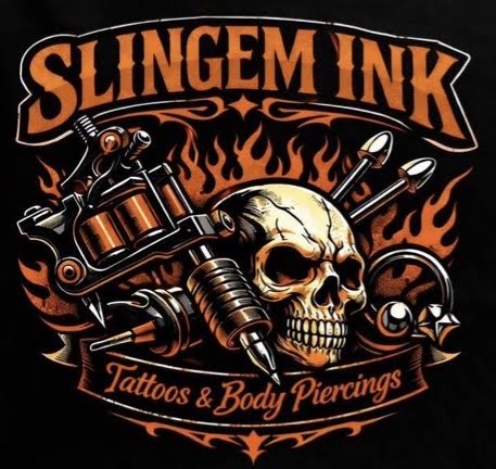 Sling&rsquo;em Ink Tattoo&rsquo;s & Piercings, tattoo shop in Visalia, CA