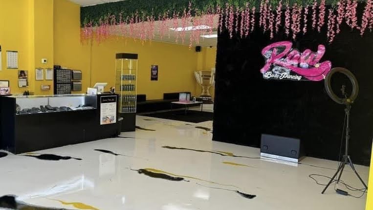 RAW Body Piercing Two Notch, piercing studio in Columbia, SC