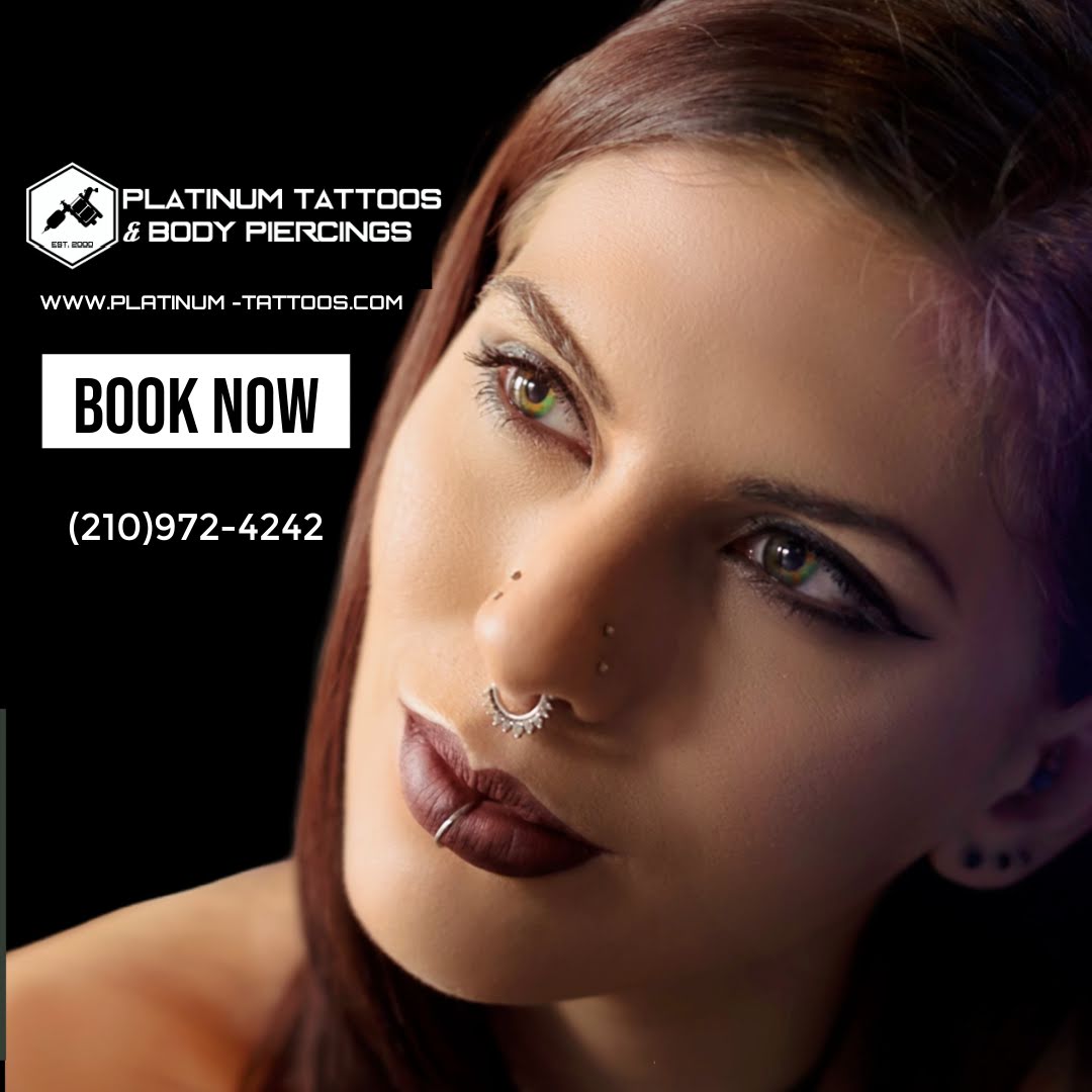 Platinum Body Piercings, tattoo shop in San Antonio, TX
