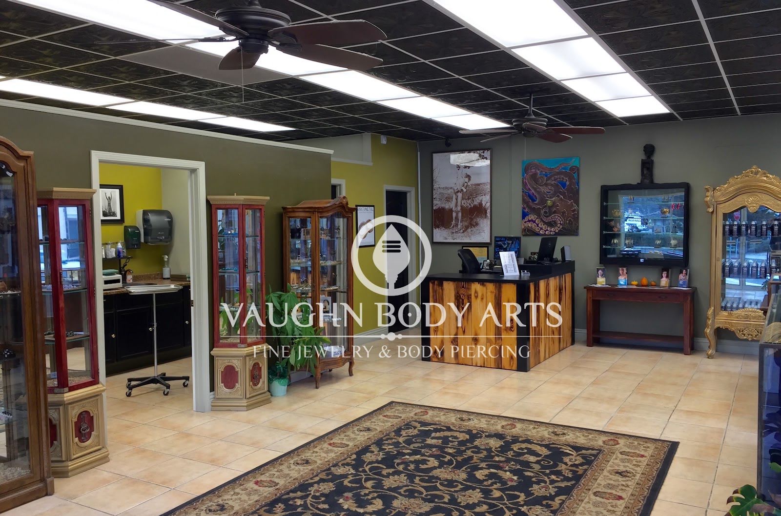 Vaughn Body Arts, piercing studio in Monterey, CA