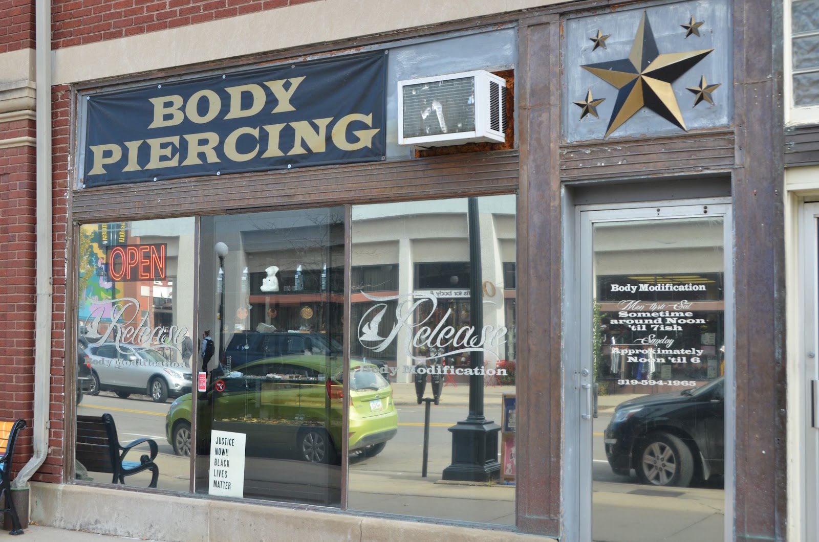 Release Body Modification, piercing studio in Iowa City, IA