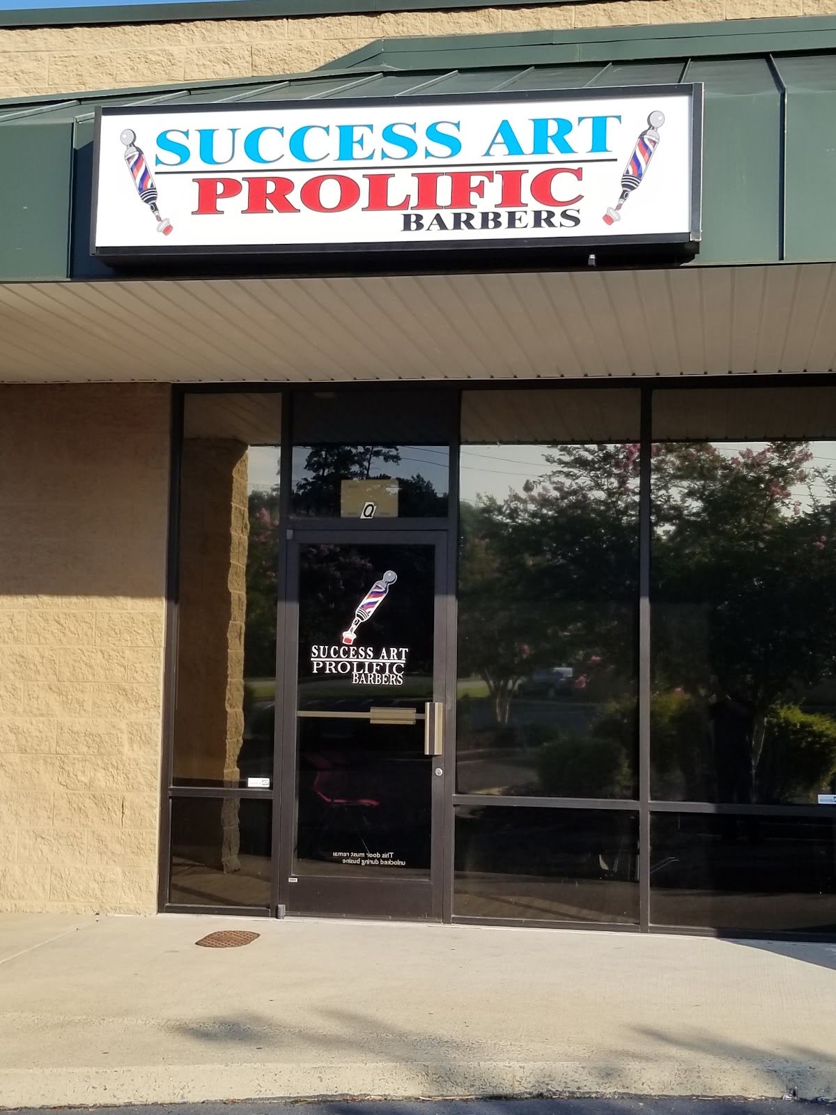 Success Art / Prolific Barbers, tattoo shop in Winterville, NC