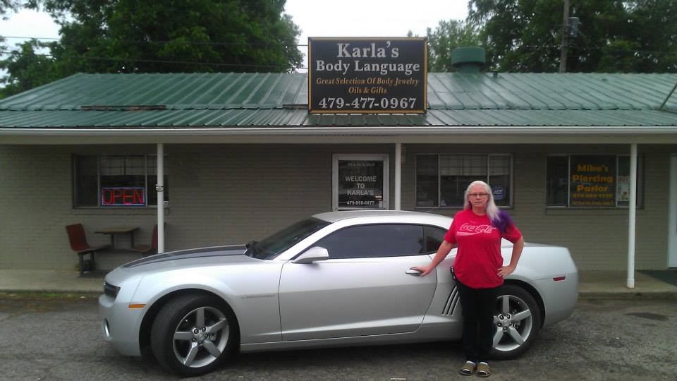 Karla's Body Language, piercing studio in Russellville, AR