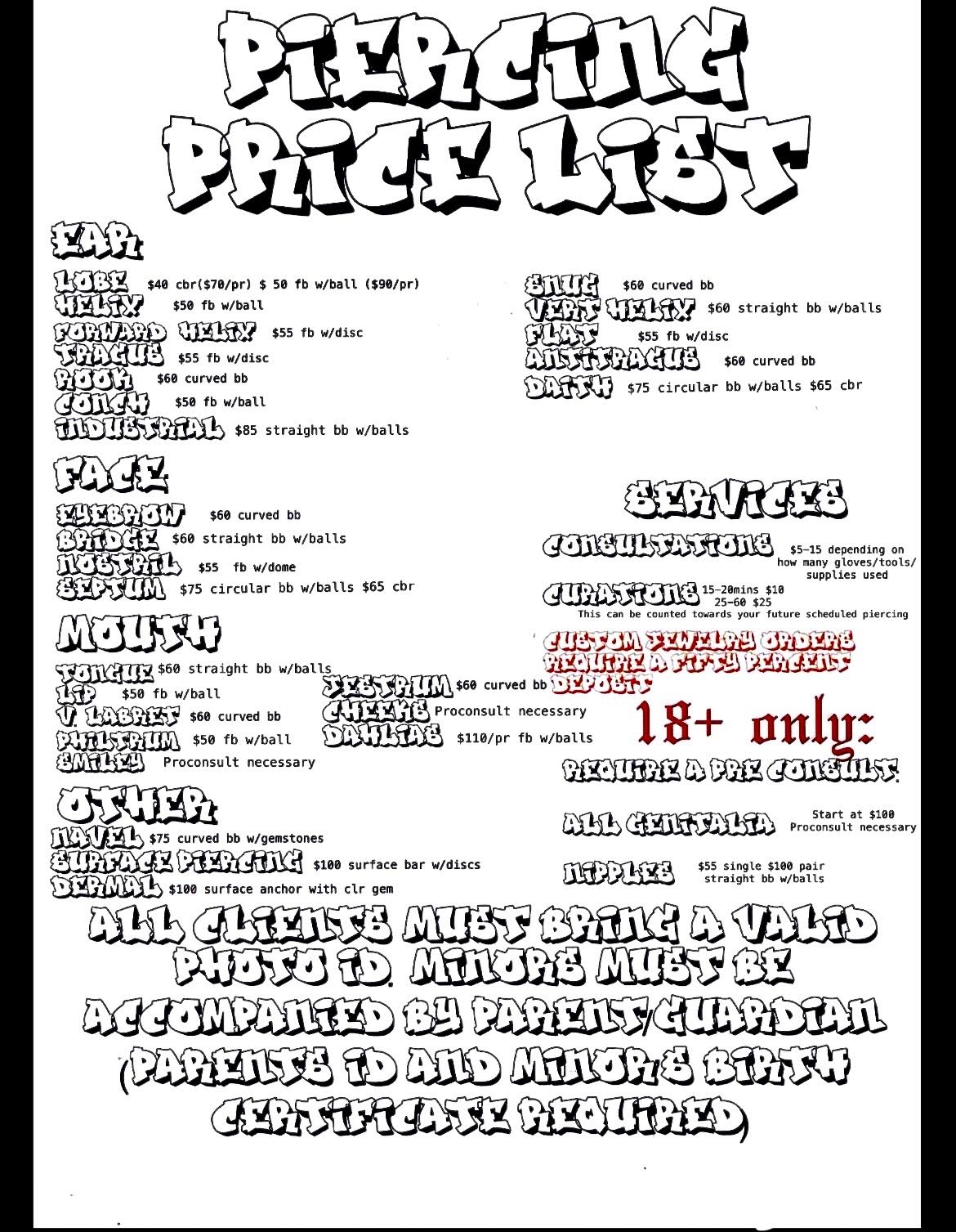 Pins &lsquo;N Needles Piercings by Cici, piercing studio in Yuma, AZ