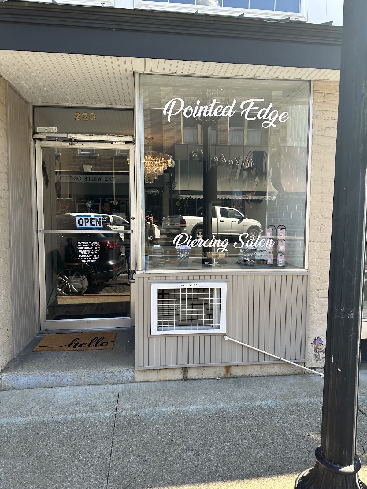 Pointed Edge, piercing studio in Campbellsville, KY