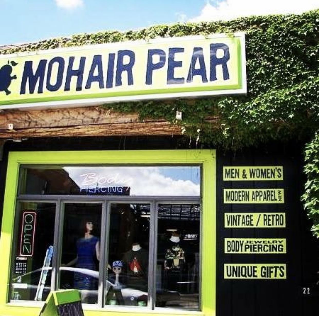 Mohair Pear, piercing studio in Cedar Falls, IA