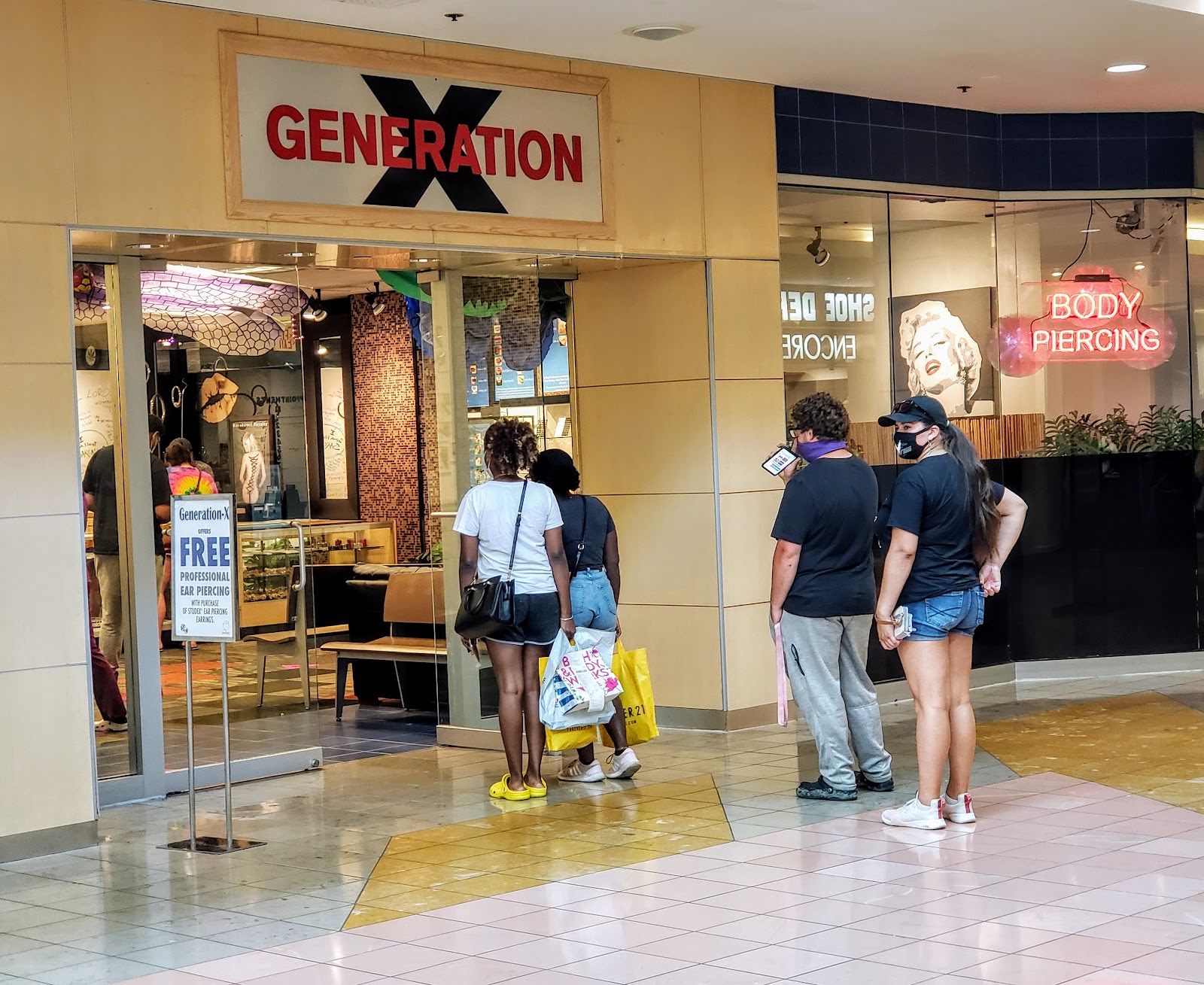 Generation X, piercing studio in Milford, CT