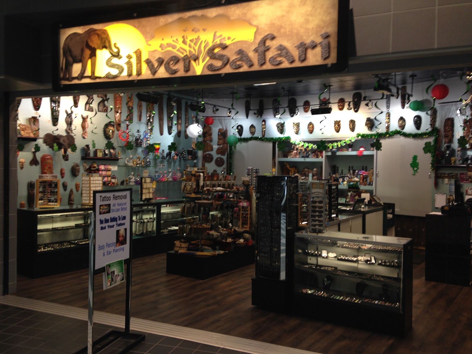Silver Safari NorthTown Mall, piercing studio in Spokane, WA