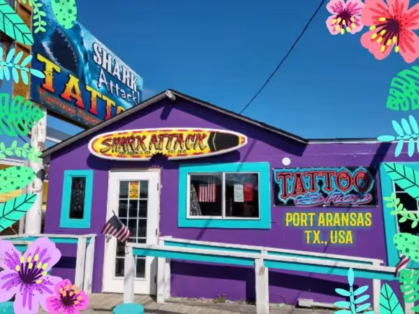 SHARK ATTACK TATTOO cover photo