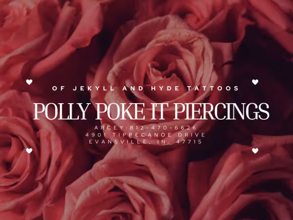 Polly Poke It Piercings, piercing studio in Evansville, IN