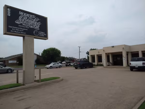 Modified Beauty Parlor, piercing studio in Burleson, TX
