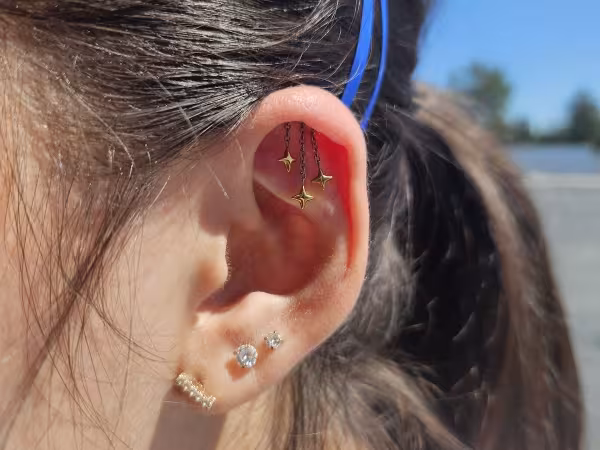 Celestial Piercing- Inside of Sagrado Salon, piercing studio in Richland, WA