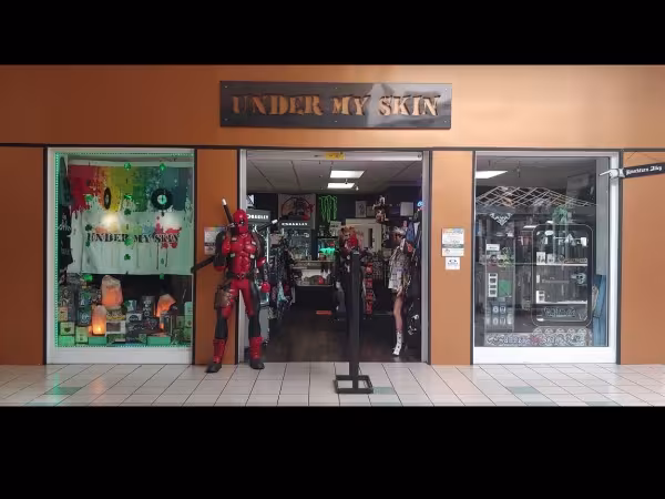 Under My Skin, piercing studio in Temple, TX