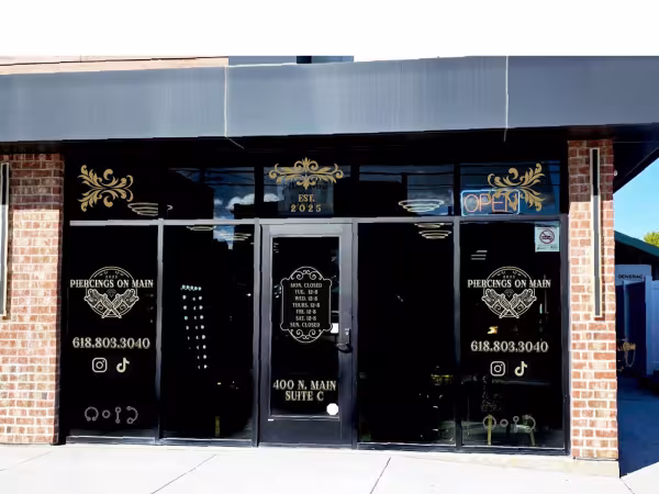 Piercings on Main LLC, tattoo shop in Edwardsville, IL
