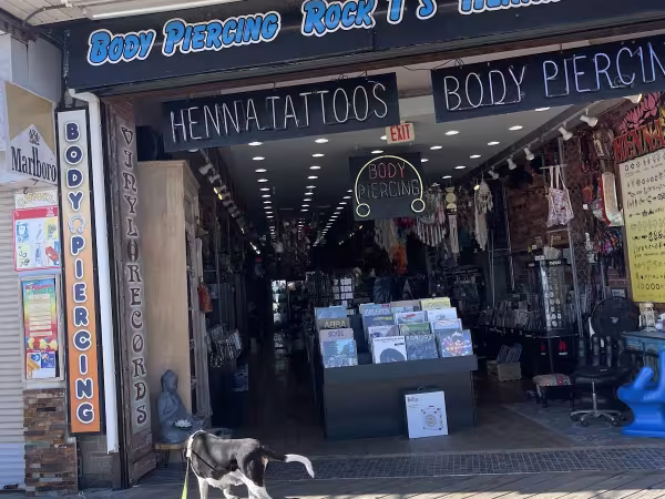 The Rock, piercing studio in Wildwood, NJ
