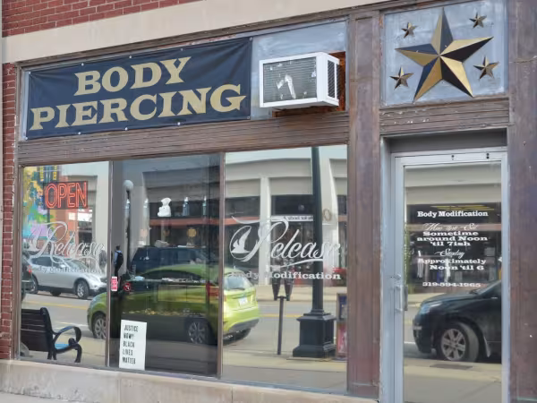 Release Body Modification, piercing studio in Iowa City, IA