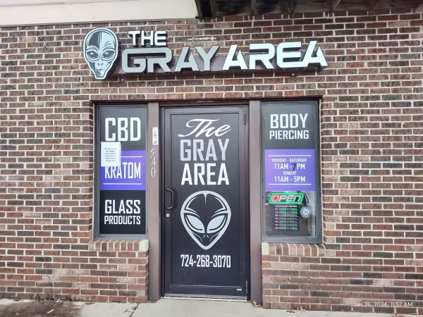 The Gray Area, piercing studio in Belle Vernon, PA