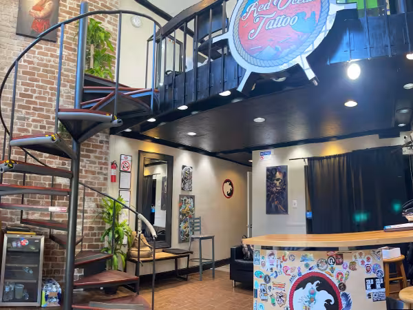 Red Ocean Tattoo, tattoo shop in Savannah, GA