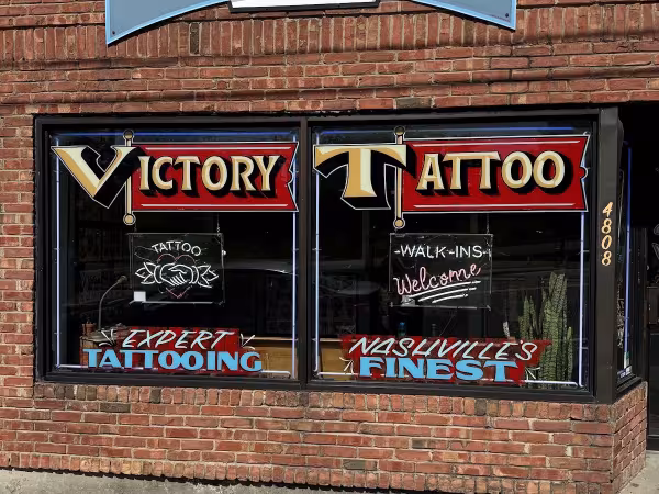 Victory Tattoo, tattoo shop in Nashville, TN