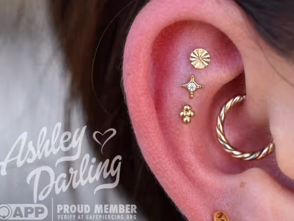 Piercing by Ashley Darling, tattoo shop in Jacksonville, FL