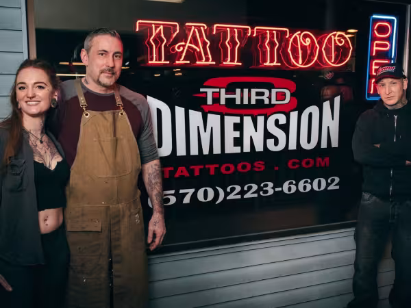 Third Dimension Tattoo, tattoo shop in East Stroudsburg, PA
