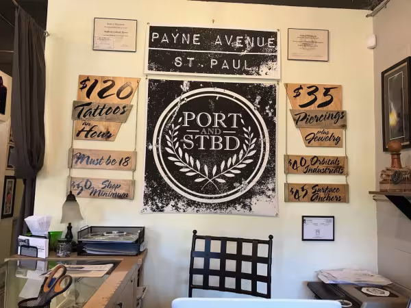 Port & Starboard Tattoo, tattoo shop in St Paul, MN
