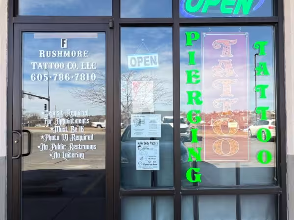 Rushmore Tattoo Company LLC, tattoo shop in Rapid City, SD