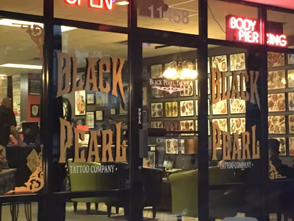 Black Pearl Tattoo Company, tattoo shop in Clayton, NC