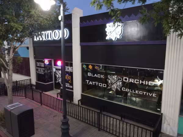 Black Orchid Tattoo Collective, tattoo shop in Lancaster, CA