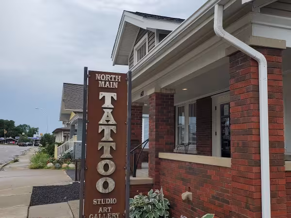 Jay Wheeler at North Main Tattoo Studio, tattoo shop in Plymouth, MI