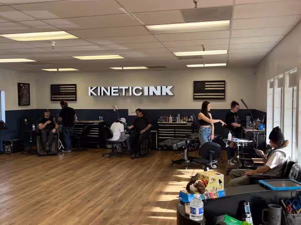 Kinetic Ink Tattoo Company, tattoo shop in Folsom, CA