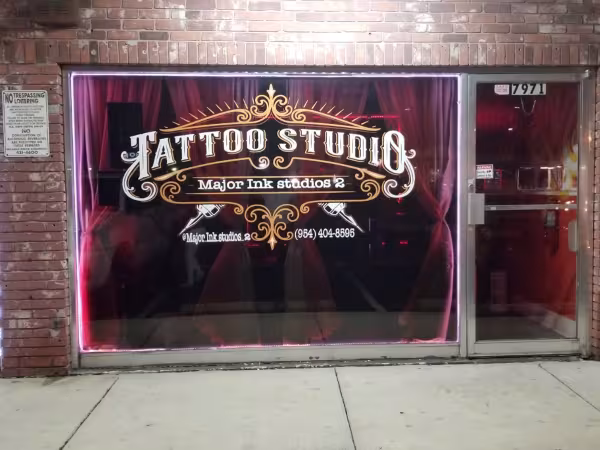 Major ink studios 2, tattoo shop in Miramar, FL