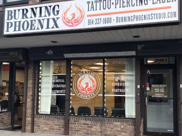 Burning Phoenix Studio, tattoo shop in Yonkers, NY