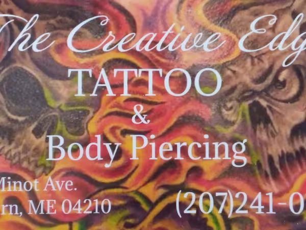 The Creative Edge Tattoo & Body Piercing, tattoo shop in Auburn, ME