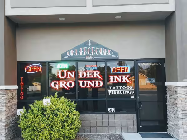Underground Ink Tattoo and Piercing, tattoo shop in Twin Falls, ID